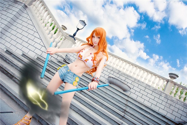 C Ng Ng M B Nh Cosplay Tuy T P V C N Ng Nami Trong One Piec