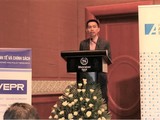 TS. Nguyễn Đức Thành phát biểu tại buổi tọa đàm (Nguồn: VEPR)