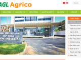 Trang chủ của HAGL Agrico (Nguồn: haagrico.com.vn)