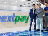 Từ trái qua: ông Nguyễn Hữu Tuất - CEO của NextPay, ông Nguyễn Hòa Bình - Chủ tịch NexTech và ông Đỗ Công Diễn - Giám đốc vận hành NextPay.