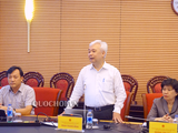 Ông Phan Thanh Bình – Chủ nhiệm Ủy ban VHGDTTN&NĐ của Quốc hội chủ trì cuộc họp với Bộ GD&ĐT