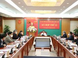Kỳ họp 12 của UBKT Trung ương tại Hà Nội