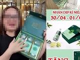 Bà Hoàng Hường quảng cáo sai về công dụng của viên xương khớp Hoàng Hường trong các video livestream trên mạng xã hội(Ảnh chụp màn hình)