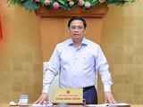 Thủ tướng Phạm Minh Chính phát biểu chỉ đạo phiên họp (Ảnh VGP/Nhật Bắc)