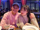 Huỳnh Anh là bạn gái mới của Quang Hải sau mối tình nhiều năm với Nhật Lê (ảnh:FB)