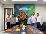 Chủ tịch VDCA Nguyễn Minh Hồng và đại diện Hội Truyền thông số Việt Nam tới thăm VietTimes nhân Ngày Báo chí cách mạng Việt Nam