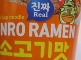 “mì cốc Jinro RamenJinro – hương vị bò Hàn Quốc 62gr