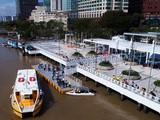 Bus sông Sài Gòn hiện đại nhất VN phải giảm chuyến vì COVID-19 (Ảnh: Lê Quân)