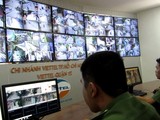 Hàng ngàn "mắt thần" camera an ninh giúp giảm hẳn nạn trộm cướp ở TP.HCM (Ảnh: CATP)