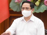 Thủ tướng Phạm Minh Chính đề nghị làm rõ trách nhiệm và xử lý nghiêm việc gây ra dịch bệnh ở Hà Nam - Ảnh: Chinhphu.vn