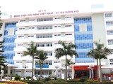 Bệnh viện Hữu nghị Việt Nam - Cu Ba Đồng Hới (Quảng Bình), nơi xảy ra vụ việc.