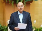 Thủ tướng Nguyễn Xuân Phúc phát biểu tại Hội nghị. Ảnh: VPCP.