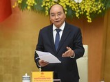 Thủ tướng Nguyễn Xuân Phúc phát biểu kết luận phiên họp Ủy ban quốc gia về Chính phủ điện tử.