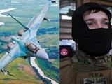 Chiến đấu cơ Su-35 và một chiến binh phương Tây tham gia chiến đấu ở Ukraine (Ảnh: Military Watch)