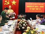Ủy ban kiểm tra Quân ủy Trung ương tổ chức kỳ họp thứ 14.