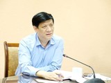 Quyền Bộ trưởng Bộ Y tế Nguyễn Thanh Long (Ảnh: Trần Minh)