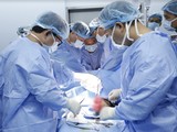Các bác sĩ ở Bệnh viện Trung ương Quân đội 108 thực hiện ghép đa mô, tạng cứu sống 6 bệnh nhân (Ảnh: BVCC)