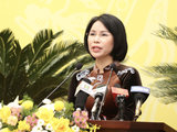 Bà Trần Thị Nhị Hà - Giám đốc Sở Y tế Hà Nội (Ảnh - HĐND TP. HN)