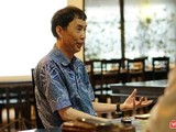 Chuyên gia kinh tế, TS. Võ Trí Thành trong một buổi trao đổi với CLB Cafe Số. (Ảnh: Hoàng Nguyên)