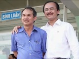 "Bầu" Đức và "bầu" Thắng là những đối tác thân thiết trong bóng đá (Ảnh: Internet)