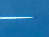 Bức ảnh Michael Fugnit chụp chiếc máy bay được cho là RQ-180 trên bầu trời Philippines hôm 2/9 (Ảnh: Forbes).