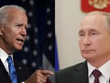 Tổng thống Mỹ Joe Biden đe dọa sẽ trực tiếp trừng phạt cá nhân Tổng thống Nga Vladimir Putin (Ảnh: AP).