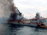 CNN nói Mỹ đã cung cấp thông tin tình báo giúp Ukraine đánh chìm tàu tuần dương Moskva của Nga (Ảnh: Guancha).