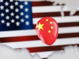 Vụ khủng hoảng "khí cầu do thám" đang khiến quan hệ Mỹ - Trung trở nên xấu đi nghiêm trọng (Ảnh: Hk01).