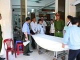 Lực lượng công an phối hợp đảm bảo an ninh bệnh viện