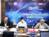 Hội đồng Chung khảo Giải thưởng Chuyển đổi số Việt Nam đang thẩm định các hồ sơ dự VDA 2021.