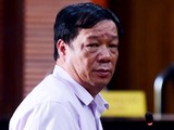 Ông Ngô Nhật Phương tại phiên xét xử vụ án VN Pharma. (Ảnh: Internet)