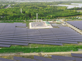 Dự án nhà máy điện mặt trời Hậu Giang (Nguồn: HID)