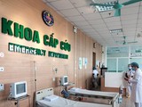 Khoa cấp cứu - Bệnh viện Nhiệt đới TW (Ảnh- Minh Thúy)