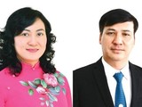 Bà Phan Thị Thắng và ông Lê Hòa Bình vừa được Thủ tướng Chính phủ phê chuẩn kết quả bầu bổ sung chức vụ Phó Chủ tịch UBND TPHCM nhiệm kỳ 2016-2021. Ảnh: Việt Dũng