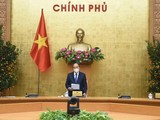 Thủ tướng Nguyễn Xuân Phúc chủ trì cuộc họp. Ảnh- VGP