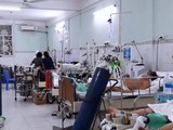 Bệnh nhân Covid-19 điều trị tại BV Nguyễn Tri Phương, TPHCM. Ảnh: Dân trí