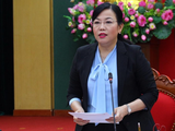 Bà Nguyễn Thanh Hải - Bí thư Tỉnh ủy Thái Nguyên. Ảnh: Cổng TTĐT Đảng bộ tỉnh Thái Nguyên.