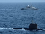 Pháp đã điều tàu ngầm hạt nhân đi qua Biển Đông để thách thức tuyên bố chủ quyền của Trung Quốc (Ảnh minh họa: Twitter)