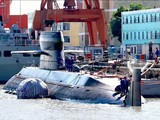 Rất nhiều câu hỏi được đặt ra sau khi hình ảnh biến thể của tàu ngầm Type 039 của Trung Quốc xuất hiện trên mạng xã hội (Ảnh: SCMP)