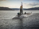 Trung Quốc kêu gọi Mỹ công khai thêm chi tiết về vụ tàu ngầm USS Connecticut va chạm "vật thể lạ" ở Biển Đông (Ảnh: AP)