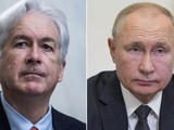 Giám đốc CIA Bill Burns và Tổng thống Nga Vladimir Putin (Ảnh: Reuters)