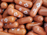 Molnupiravir được Ấn Độ cấp phép sử dụng, nhưng chưa có trong phác đồ điều trị COVID-19 ở nước này (Ảnh: Reuters)