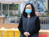 Cô Lê Thị Tuyết Lan – Hiệu trưởng Trường Tiểu học Xuân Phương (Ảnh - TTXVN)