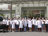 Đoàn bác sĩ ở Bệnh viện Hữu Nghị lên đường chi viện cho Bắc Giang chống COVID-19 (Ảnh - BVCC)