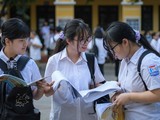 Thi tuyển sinh vào lớp 10. Ảnh: Internet