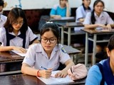 Đề thi tuyển sinh vào lớp 10. Ảnh: Internet