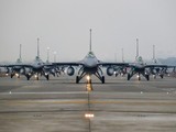 Tiêm kích F-16V được lượng lượng phòng vệ trên không Đài Loan đưa vào hoạt động từ tháng 11 năm ngoái (Ảnh: SCMP)