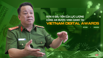 Đơn vị đầu tiên của lực lượng Công an được vinh danh tại Vietnam Digital Awards