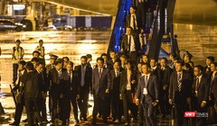 Thủ tướng Nhật Bản Shinzo Abe đến Đà Nẵng trong khuôn khổ Hội nghị thượng đỉnh APEC 2017.