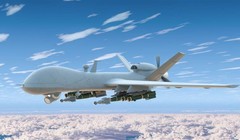 Chiếc máy bay không người lái bí mật "Mojave" của General Atomics đã thử nghiệm thành công (Ảnh: Chinatimes).